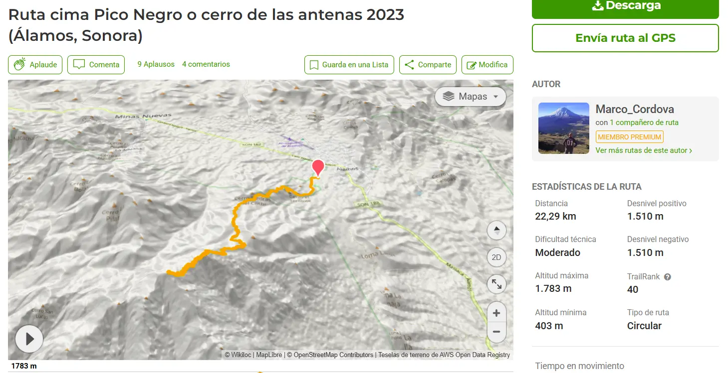 ruta_pico_negro_alamos_sonora